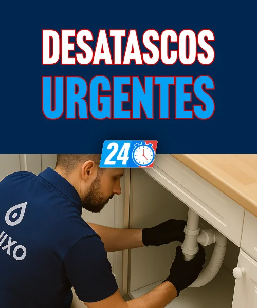 Camión cuba de FLUIXO realizando desatascos urgentes 24h en Madrid con agua a presión